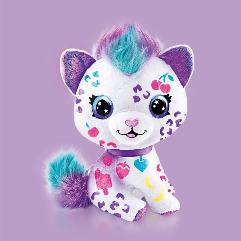 Плюшена играчка за оцветяване, Airbrush Plush, Kitty