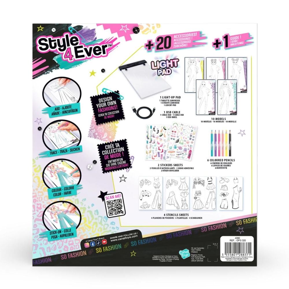 Светещ таблет, Style 4 Ever, Fashion Designer