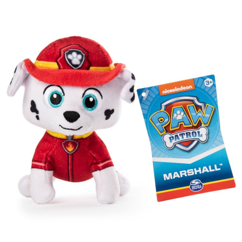 Мини плюшена играчка, Paw Patrol, Marshall
