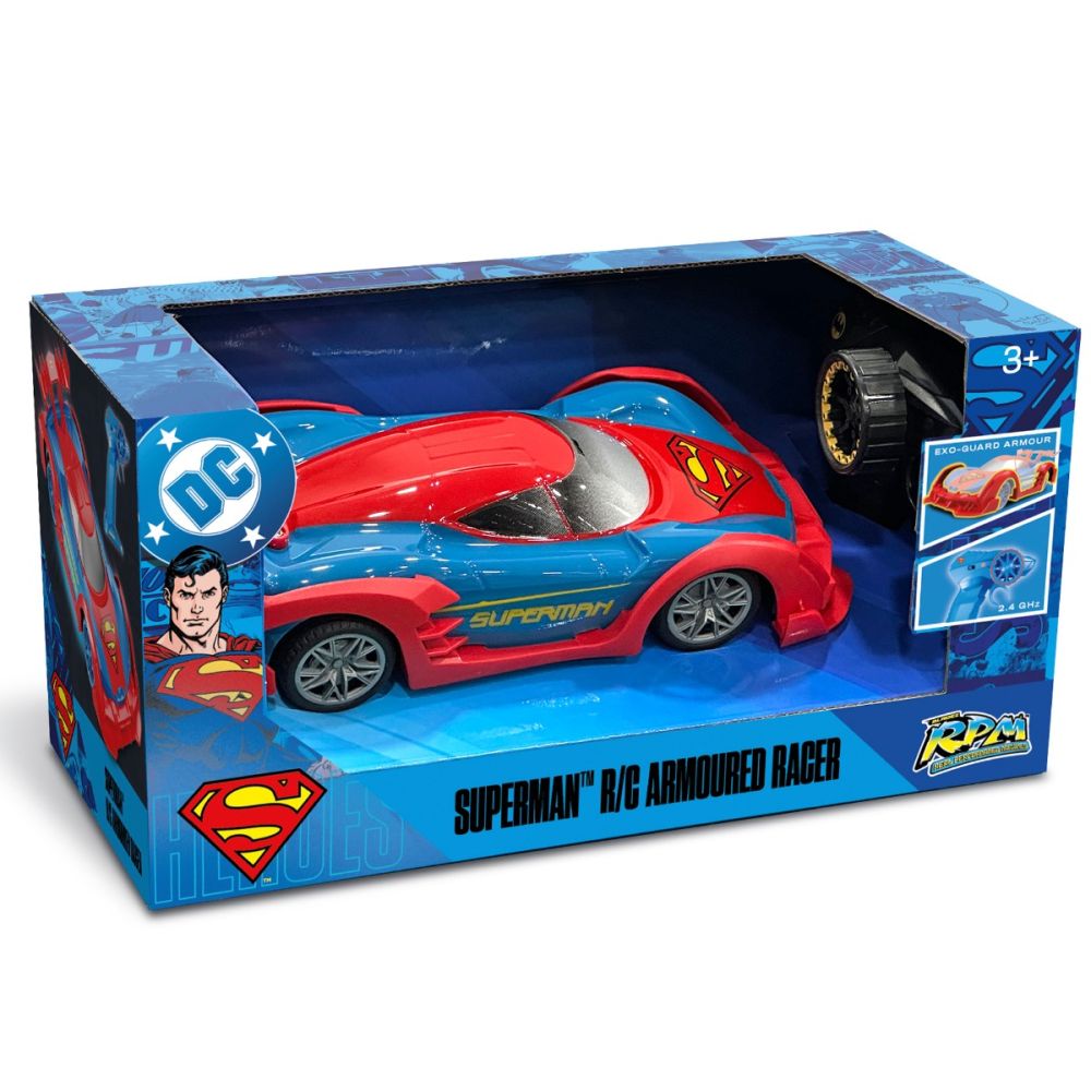 Кола с дистанционно, DC Superman, Armoured Racer, 1:20