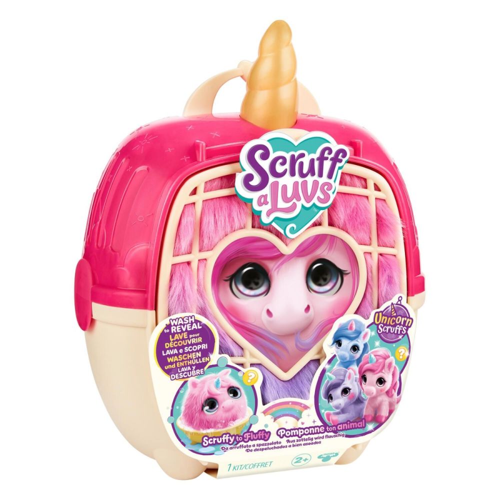 Комплект за игра с 2 плюшени играчки изненада, Scruff A Luvs, Unicorn, S3