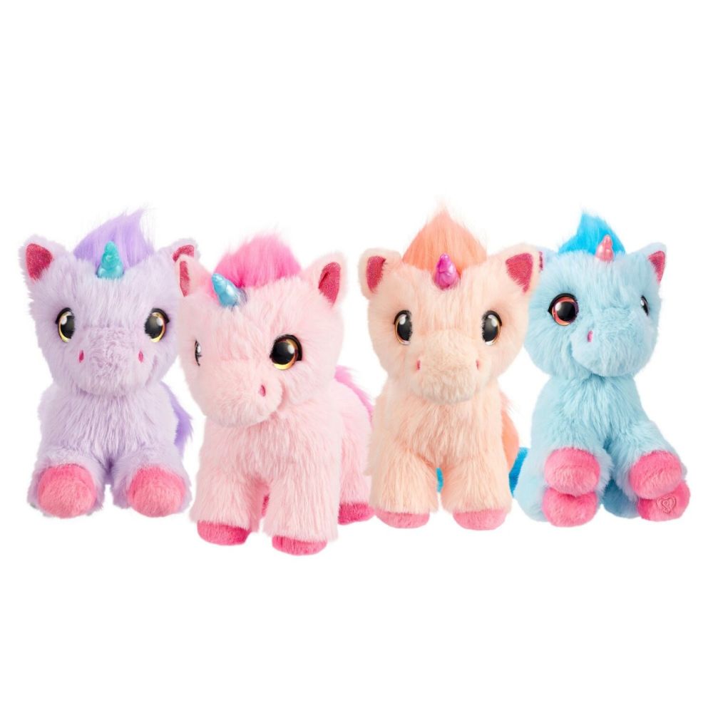 Комплект за игра с 2 плюшени играчки изненада, Scruff A Luvs, Unicorn, S3