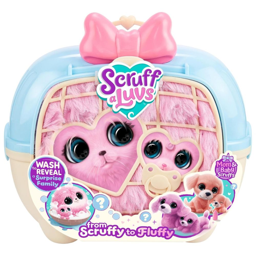 Комплект за игра с 2 плюшени играчки изненада, Scruff A Luvs, Mom and Baby, S3