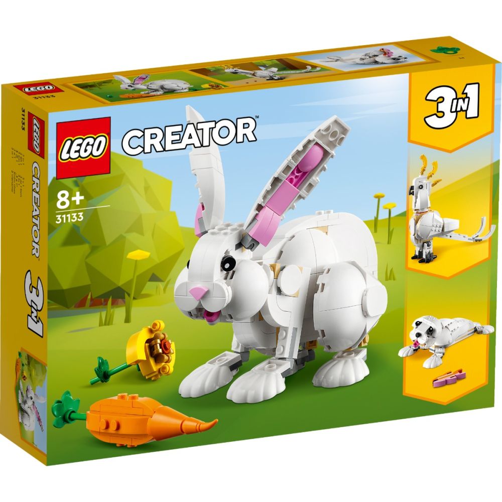 LEGO® Creator - 3 in 1 - Бял заек (31133)