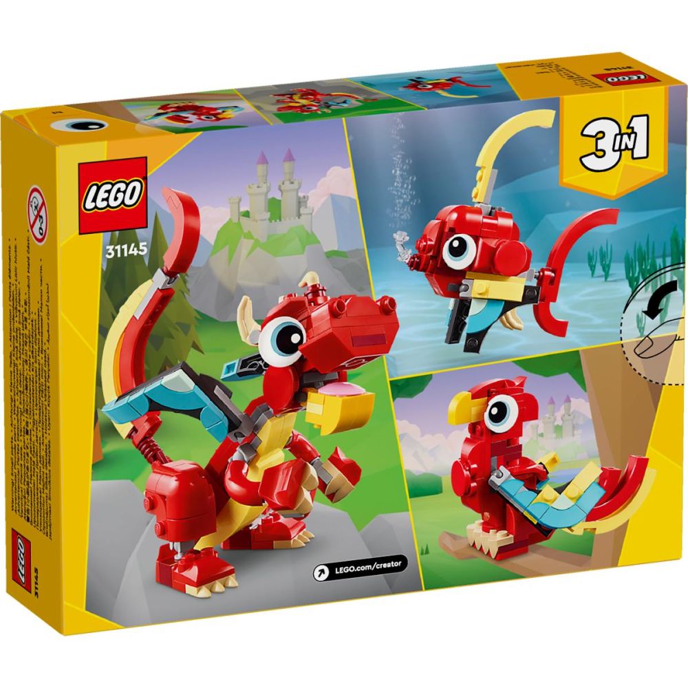 LEGO® Creator - Червен дракон (31145)