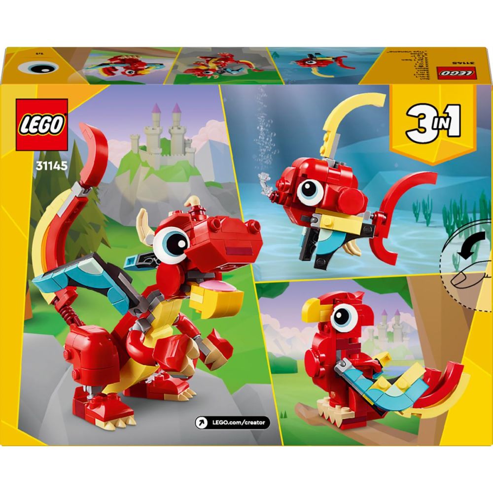LEGO® Creator - Червен дракон (31145)