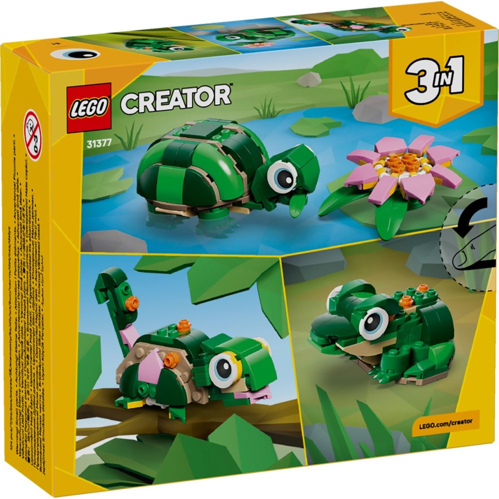 LEGO® Creator - Костенурка с цвят на водна лилия (31377)