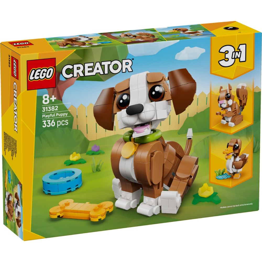 LEGO® Creator - Сладки животни: игриво кученце (31382)