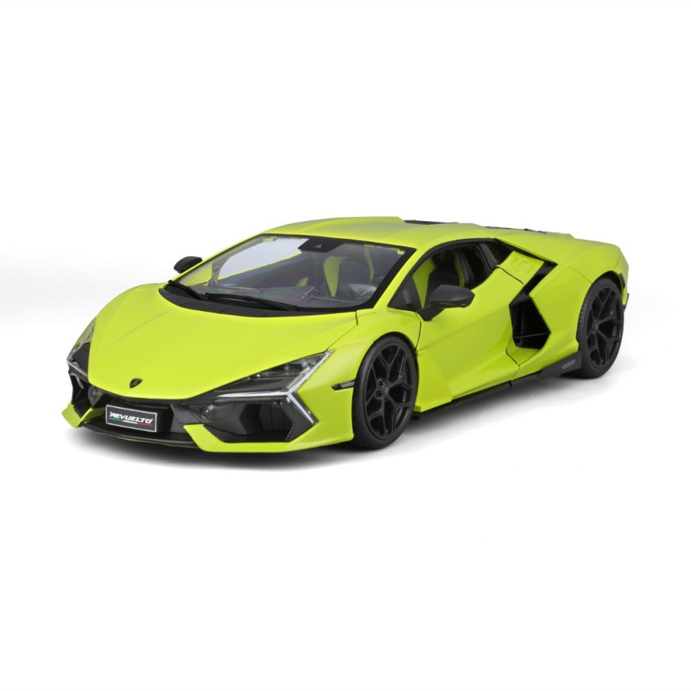 Метална количка, Maisto, Lamborghini Revuelto, 1:18, Зелена