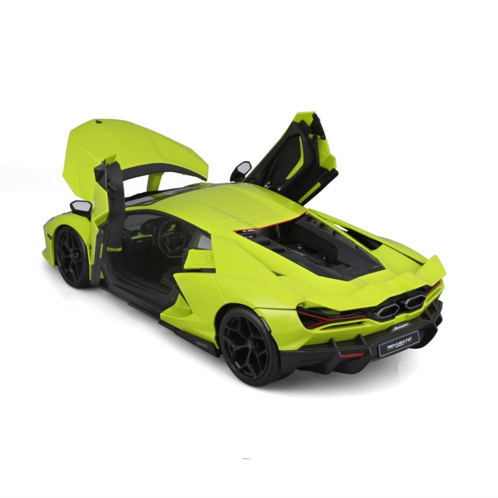Метална количка, Maisto, Lamborghini Revuelto, 1:18, Зелена