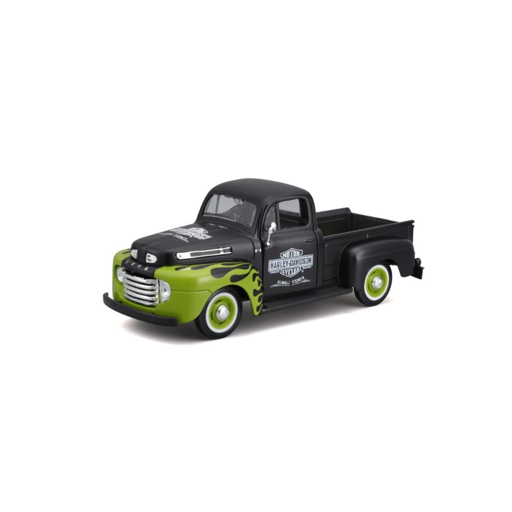 Комплект кола и мотоциклет, Maisto, H-D Custom, 1948 Ford F1 Pick Up и 1948 FL Panhead, 1:24