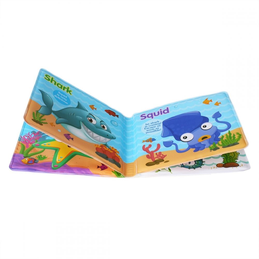 Играчка за баня BamBam, Книжка за подводния свят