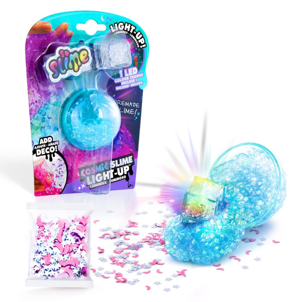 Слайм с LED, So Slime DIY, Cosmic Light-Up