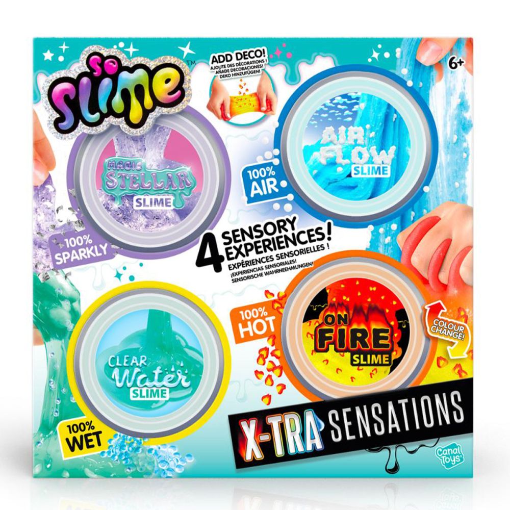 Комплект слайм, So Slime DIY, X-Tra 4 Sensation