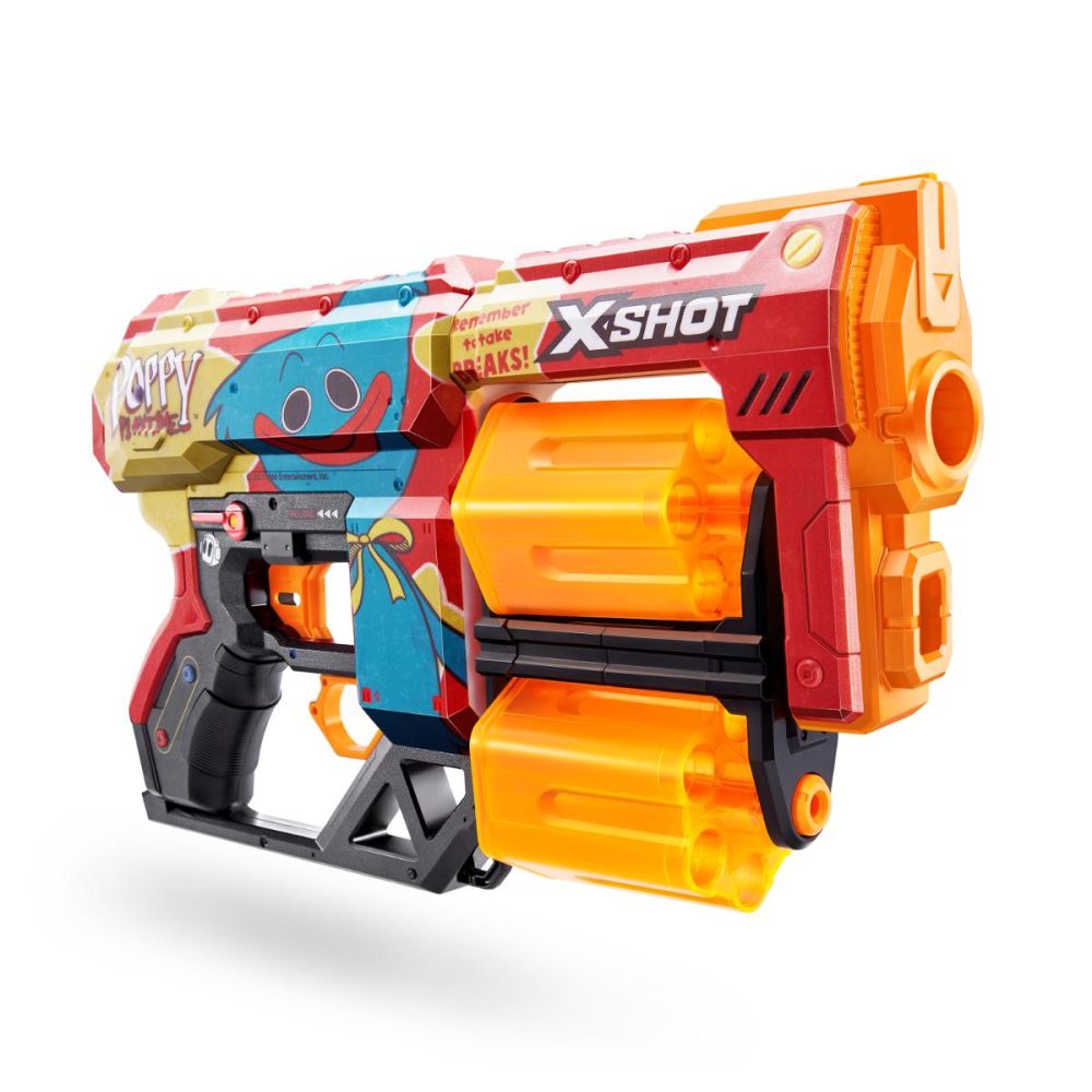 Бластер X-Shot, Excel Skins Dread, Timeout, 12 снаряда