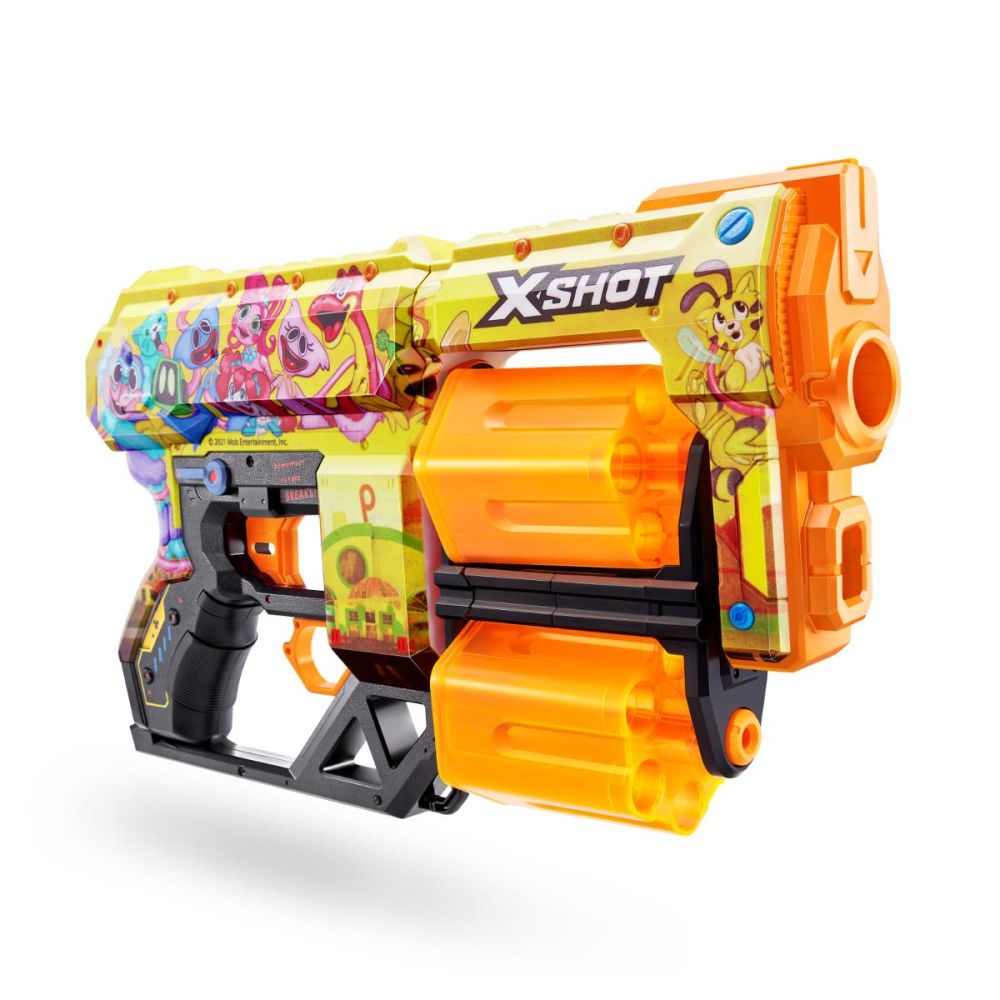Бластер X-Shot, Excel Skins Dread, Playtime Co, 12 снаряда