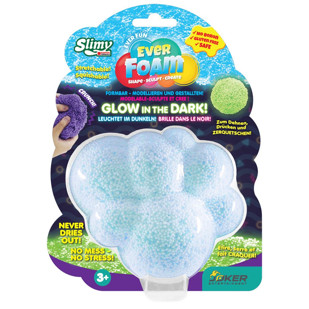 Слайм Ever Foam, Slimy, Glow in the Dark