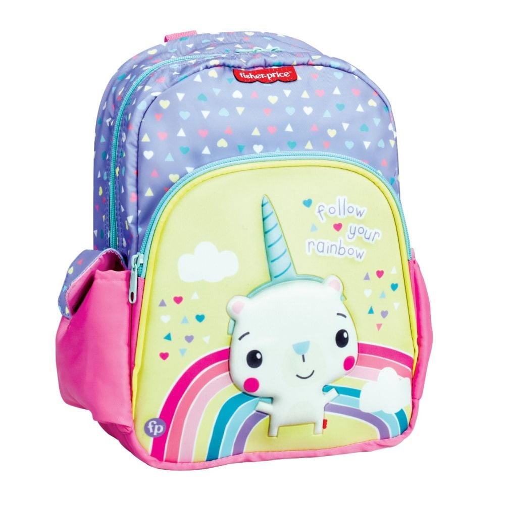Раница за детска градина с 1 отделение, Fisher Price, Unicorn