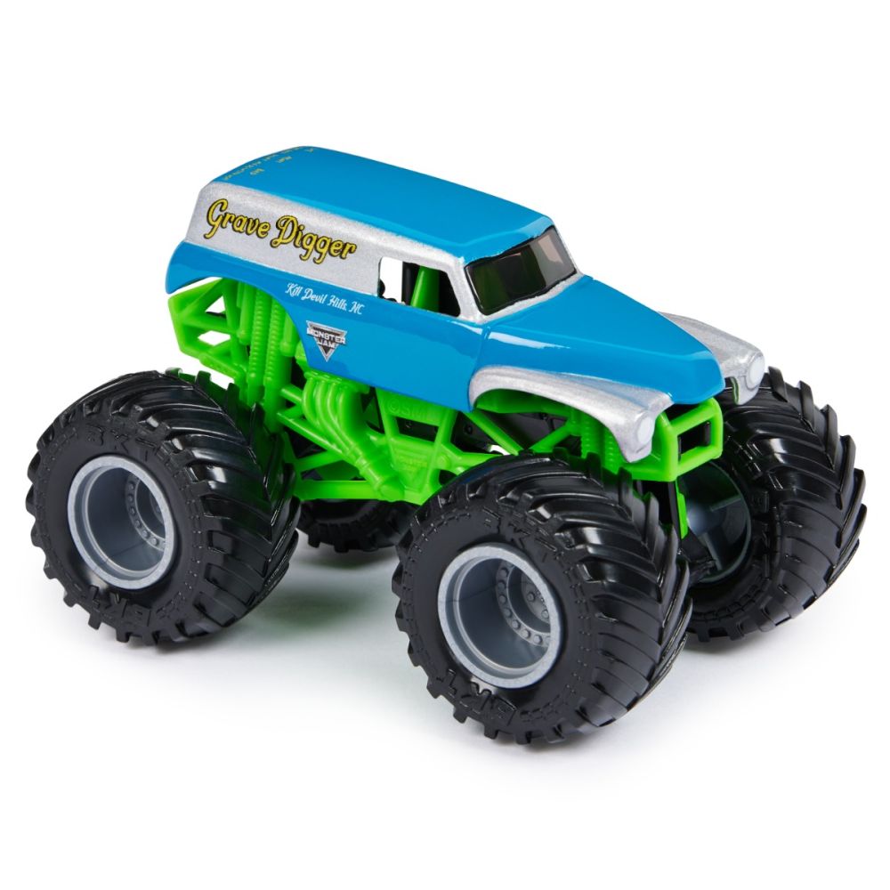 Комплект от 2 коли, Monster Jam, Grave Digger Vs Grave Digger The Legend, 1:64, 20144309
