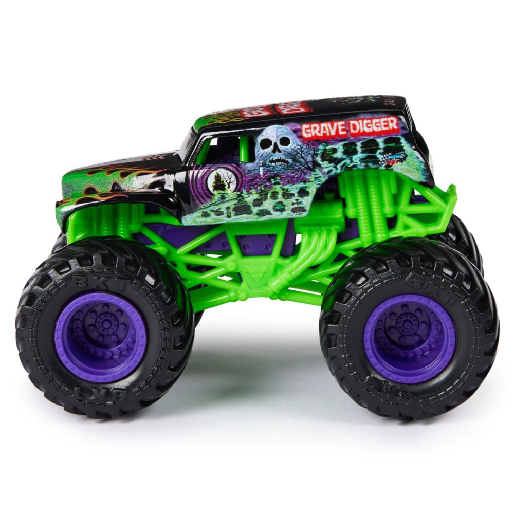 Комплект от 2 коли, Monster Jam, Grave Digger Vs Grave Digger The Legend, 1:64, 20144309