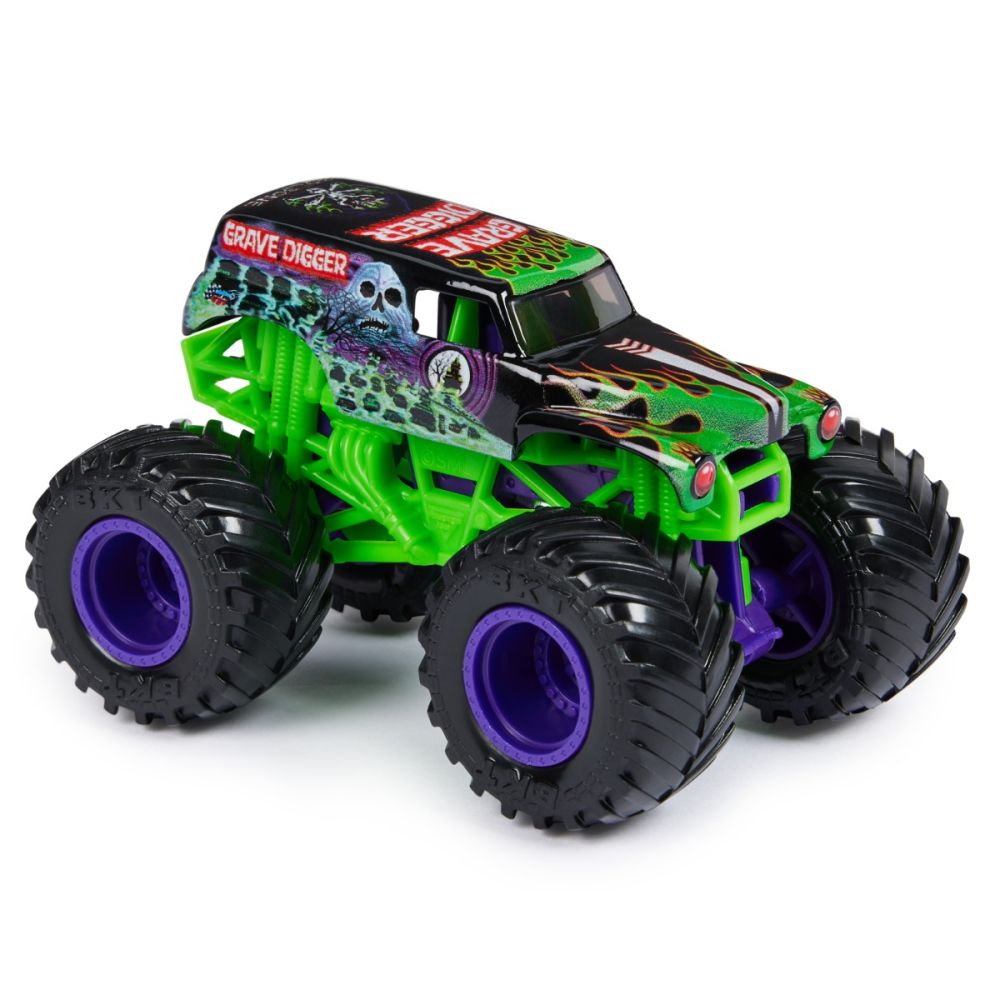 Комплект от 2 коли, Monster Jam, Grave Digger Vs Grave Digger The Legend, 1:64, 20144309