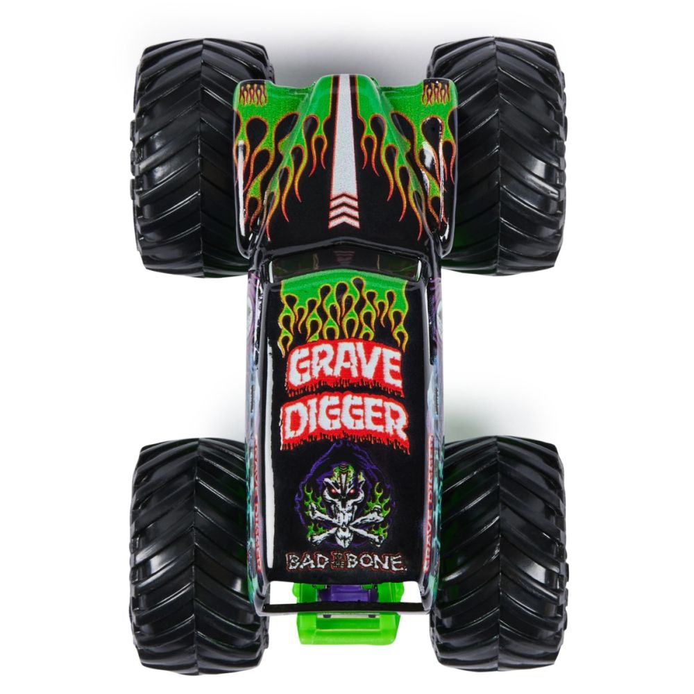 Комплект от 2 коли, Monster Jam, Grave Digger Vs Grave Digger The Legend, 1:64, 20144309