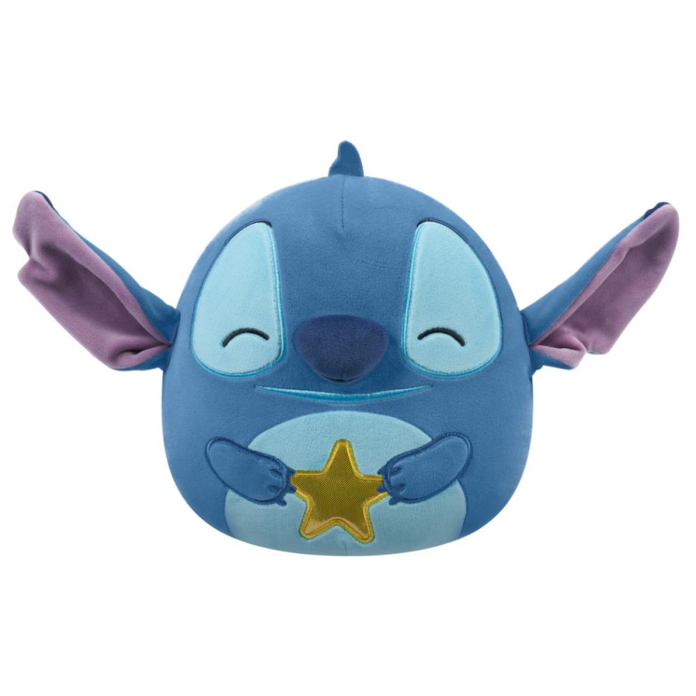 Плюшена играчка, Squishmallows, Disney Стич със Звезда, 25 см