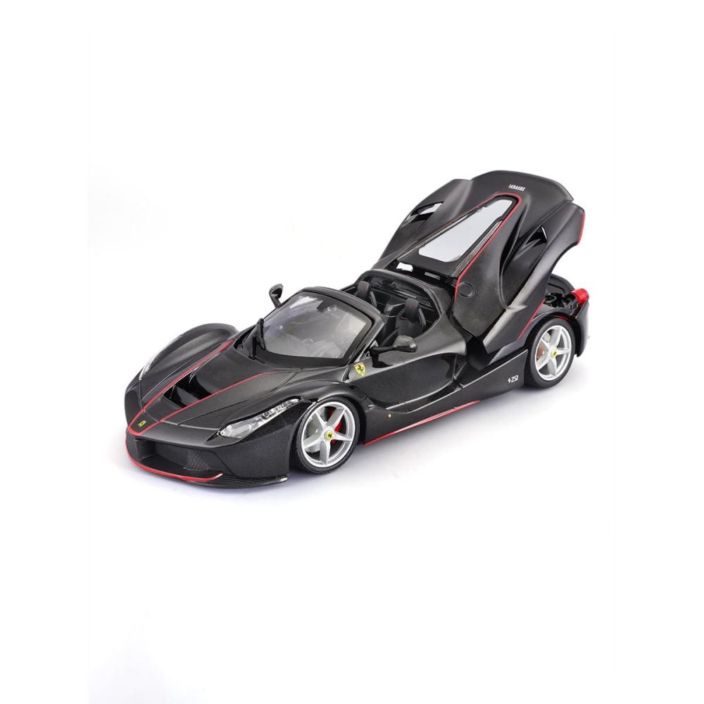 Комплект за сглобяване на метална количка, Maisto, LaFerrari Aperta, 40 части, 1:24, Черна 