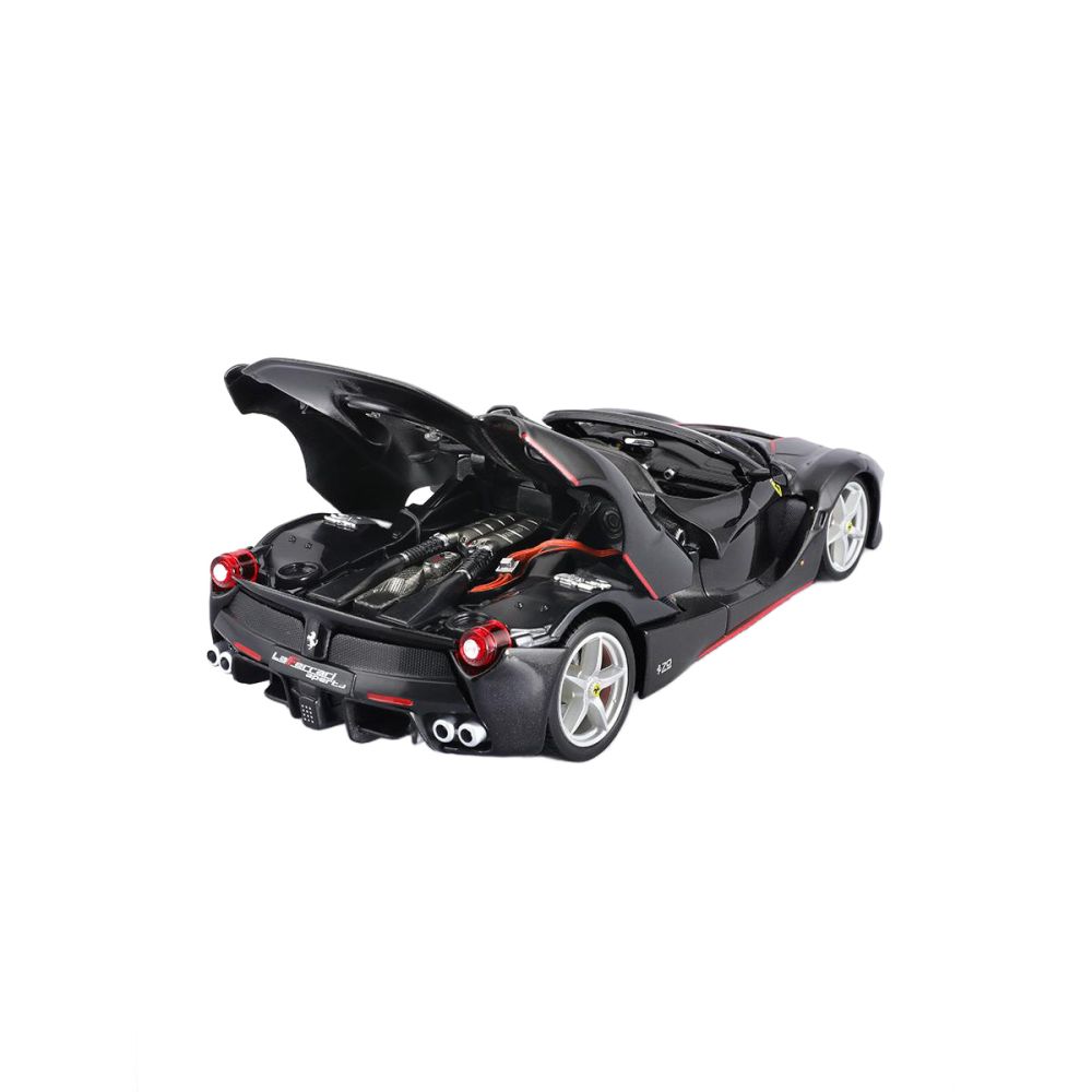 Комплект за сглобяване на метална количка, Maisto, LaFerrari Aperta, 40 части, 1:24, Черна 