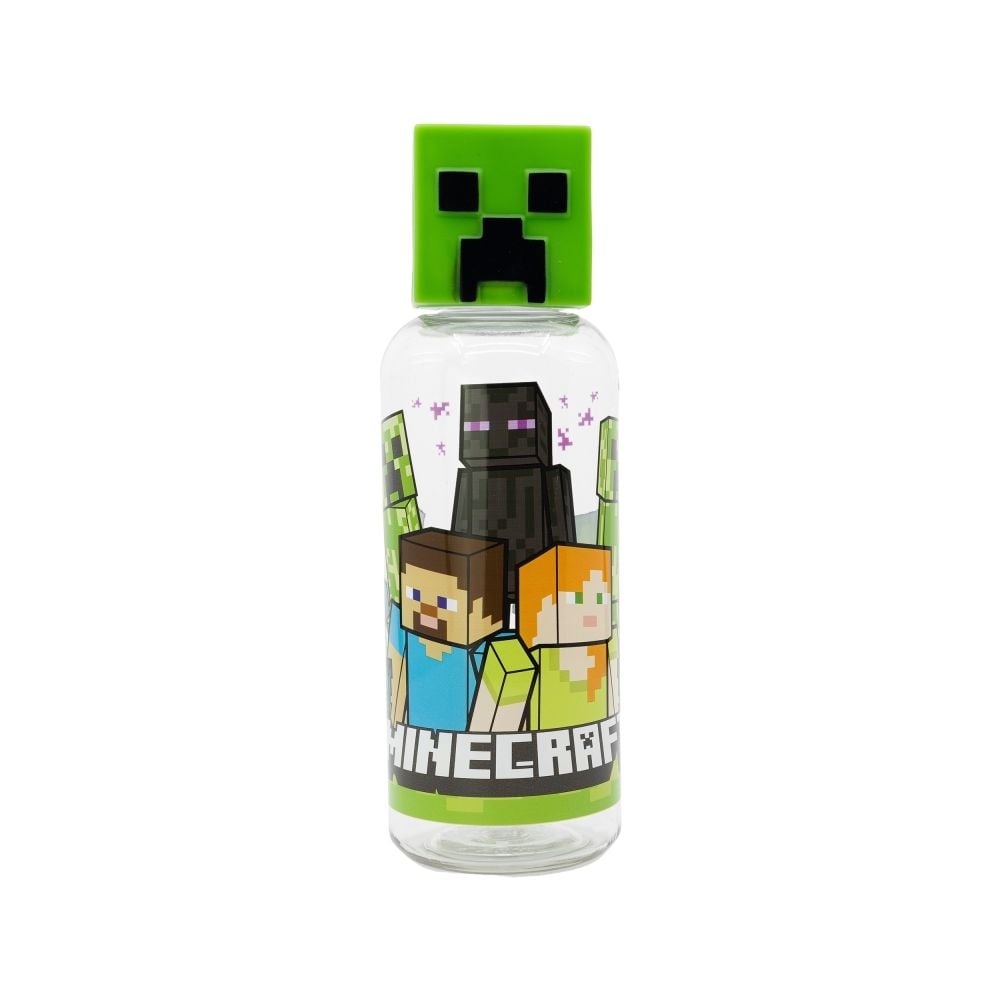 Пластмасова бутилка, Stor, Minecraft, 560 мл
