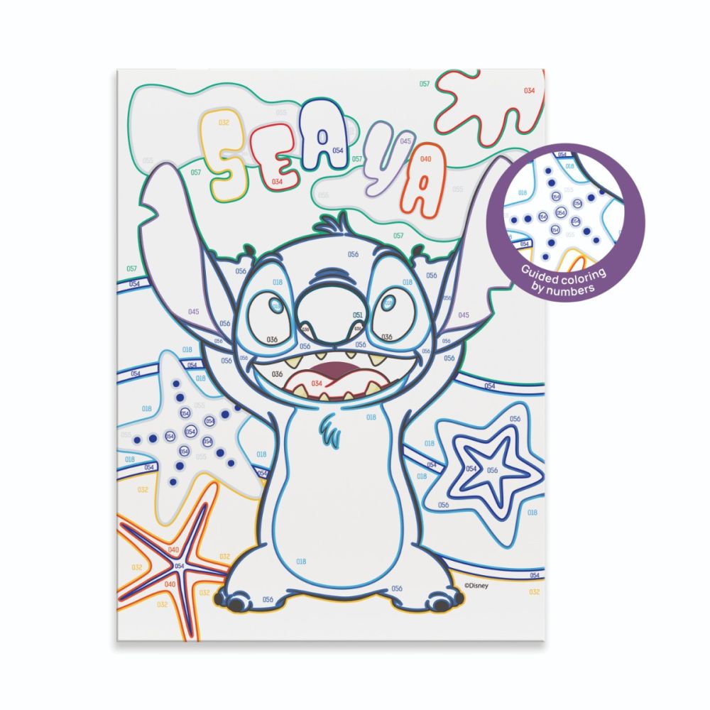Комплект за рисуване по номера, Happy Hobby, Paint and frame, Stitch
