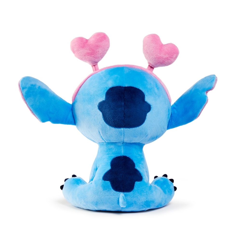 Плюшена играчка, Disney Stitch със сърца, 25 см
