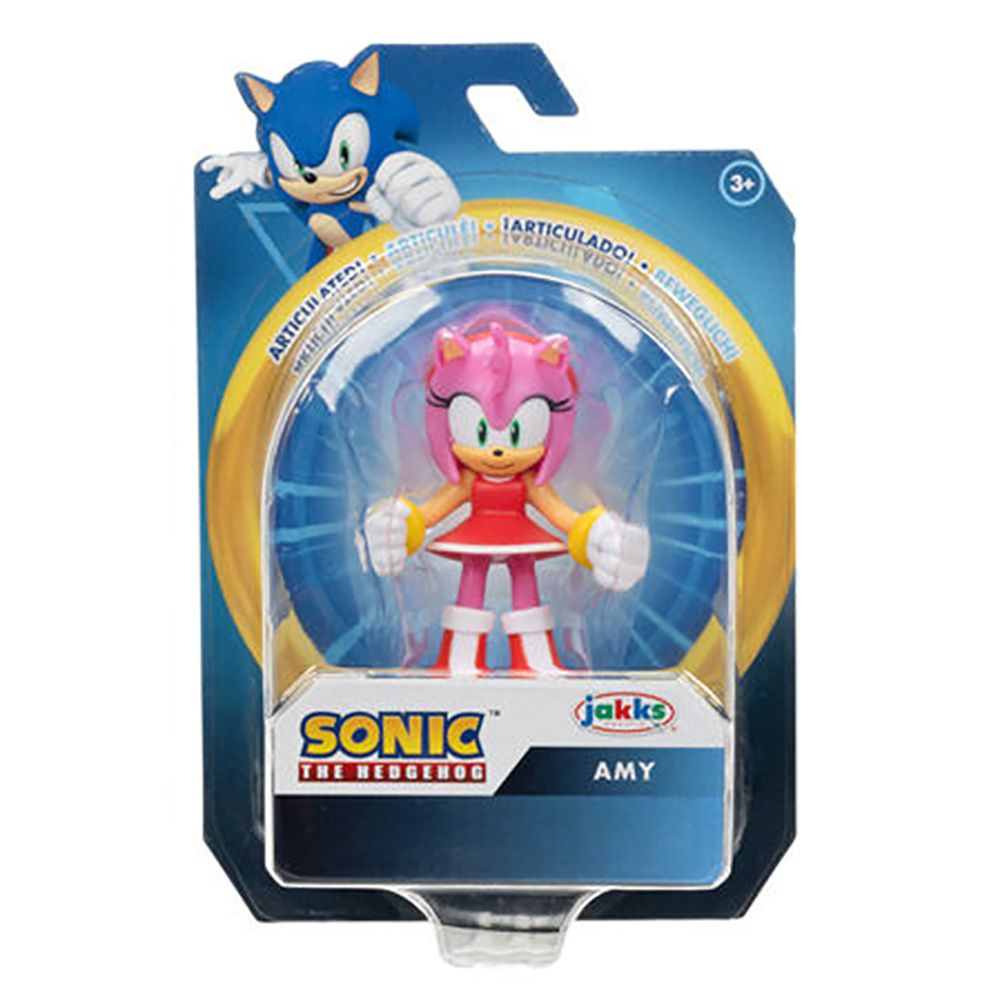 Подвижна фигурка, Jakks Pacific, The Hedgehog, Amy, 6 см