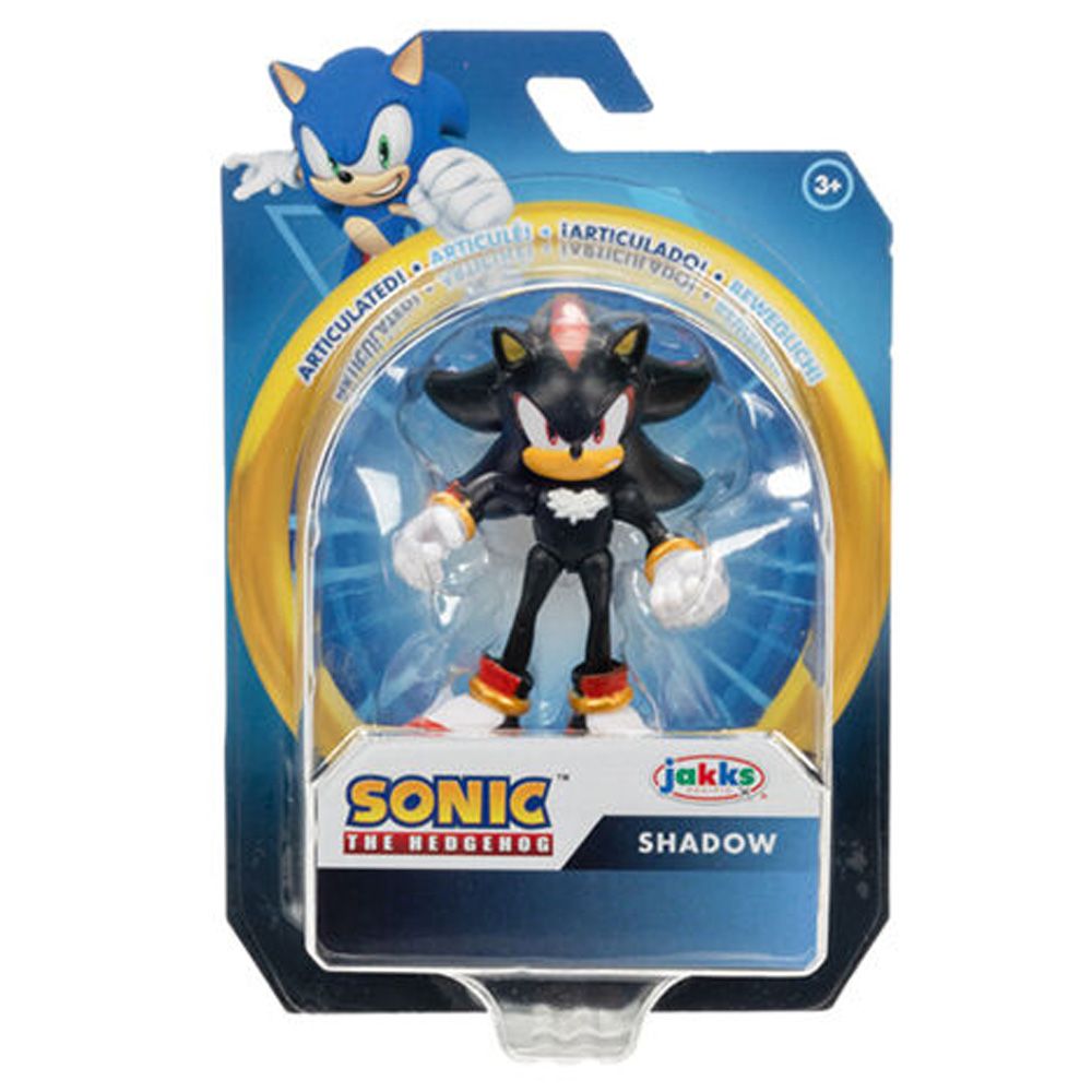 Подвижна фигурка, Jakks Pacific, The Hedgehog, Shadow, 6 см