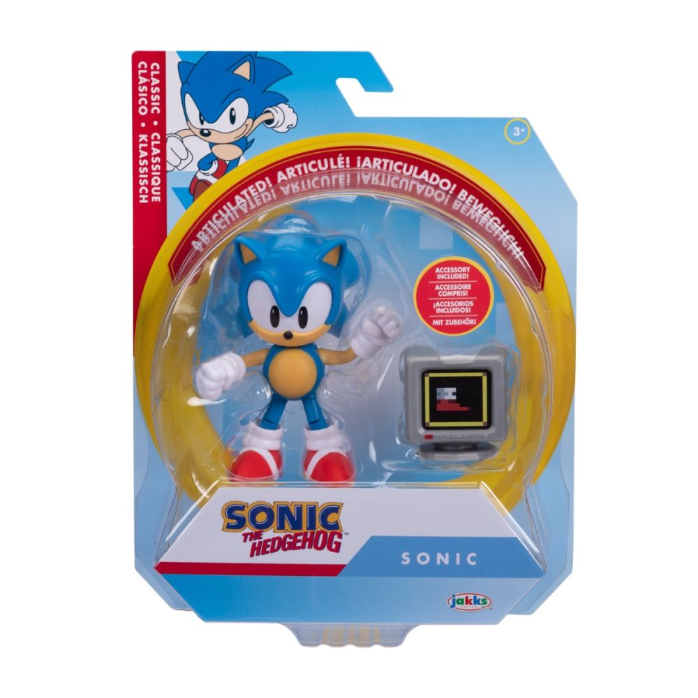 Подвижна фигурка, Jakks Pacific, The Hedgehog, Sonic, 10 см