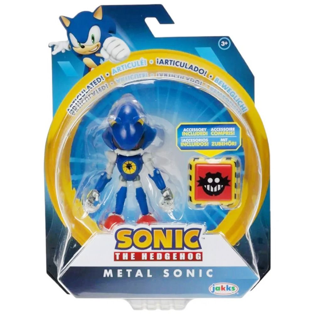 Подвижна фигурка, Sonic the Hedgehog, Metal Sonic, 10 см