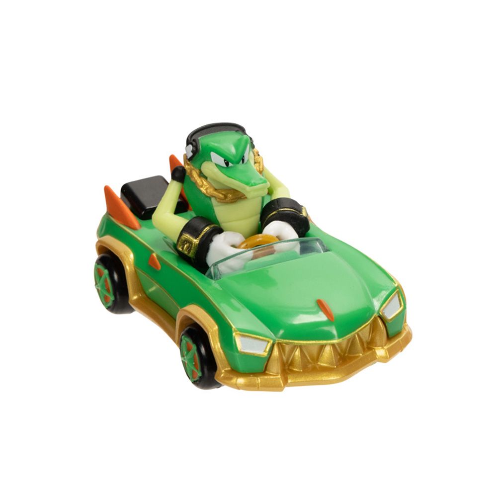 Метална кола с фигурка, Jakks Pacific, Vector, 1:64