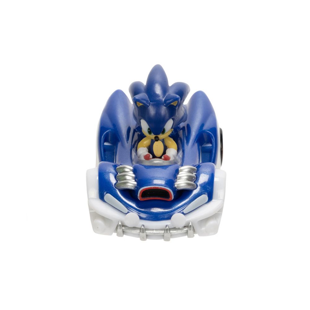 Метална кола с фигурка, Jakks Pacific, Sonic, 1:64
