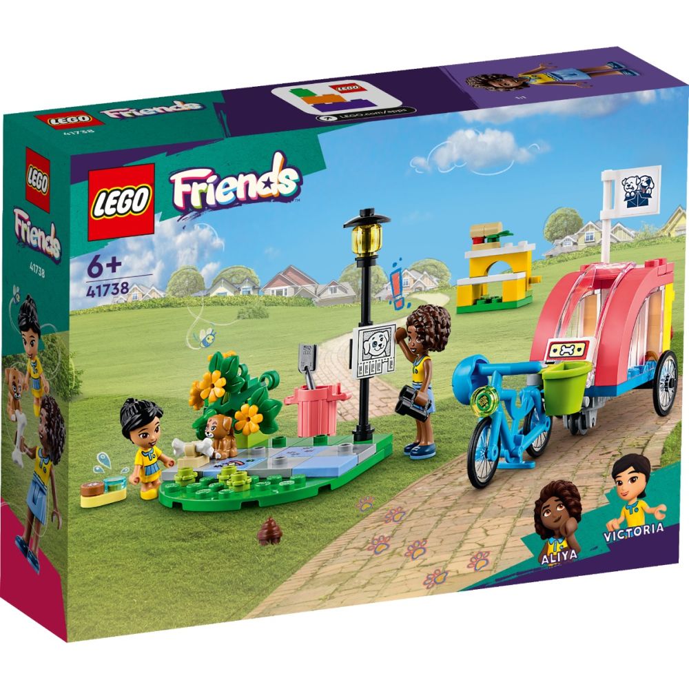 LEGO® Friends - Велосипед за спасяване на кучета (41738)