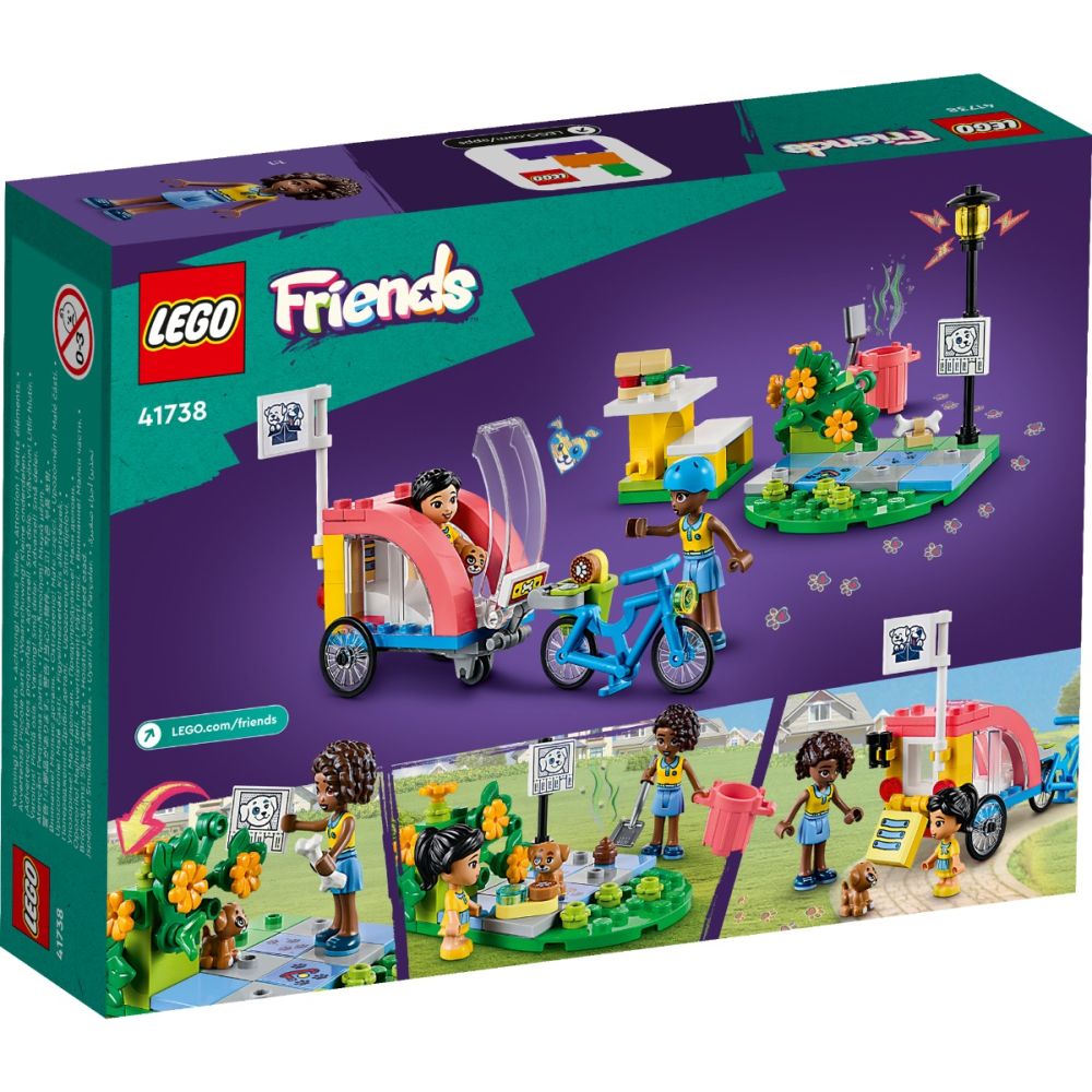 LEGO® Friends - Велосипед за спасяване на кучета (41738)