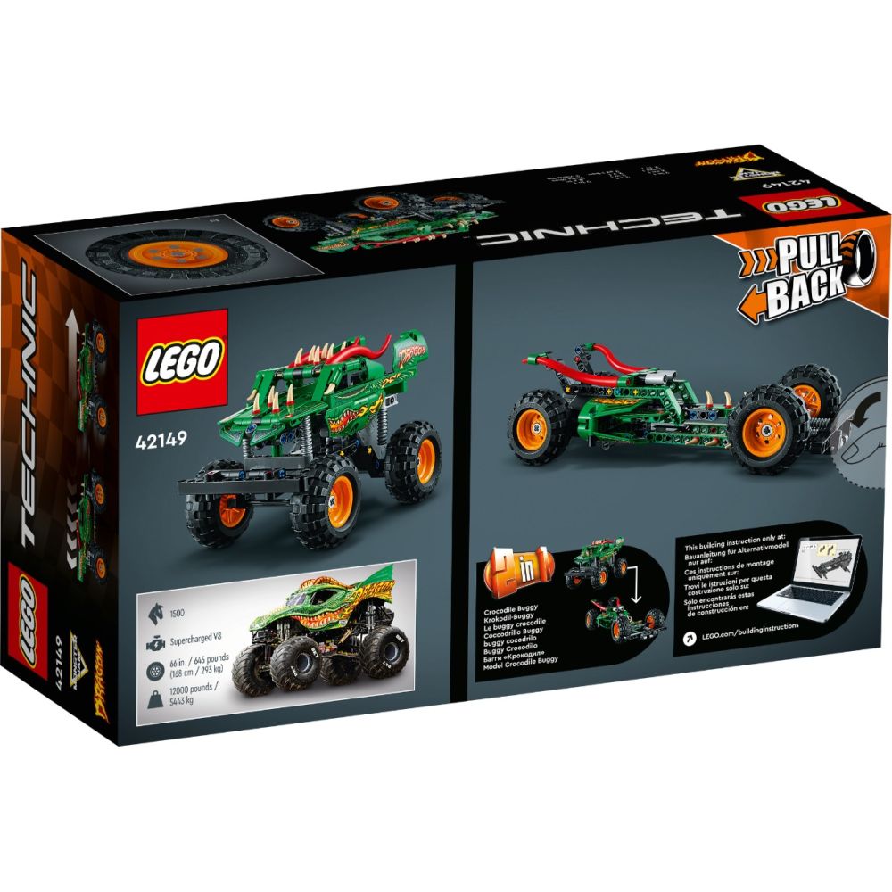 LEGO® Technic - Monster Jam Dragon (42149)