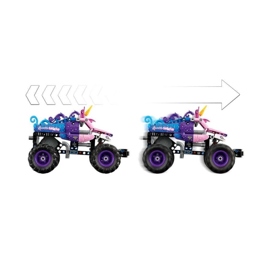 LEGO® Technic - Monster Jam™ Sparkle Smash™ с издърпване назад (42220)
