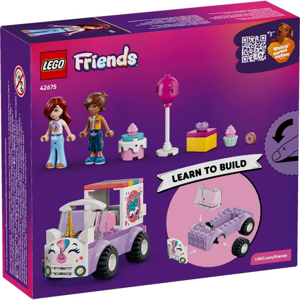 LEGO® Friends - Кола-еднорог за доставка на торти (42675)