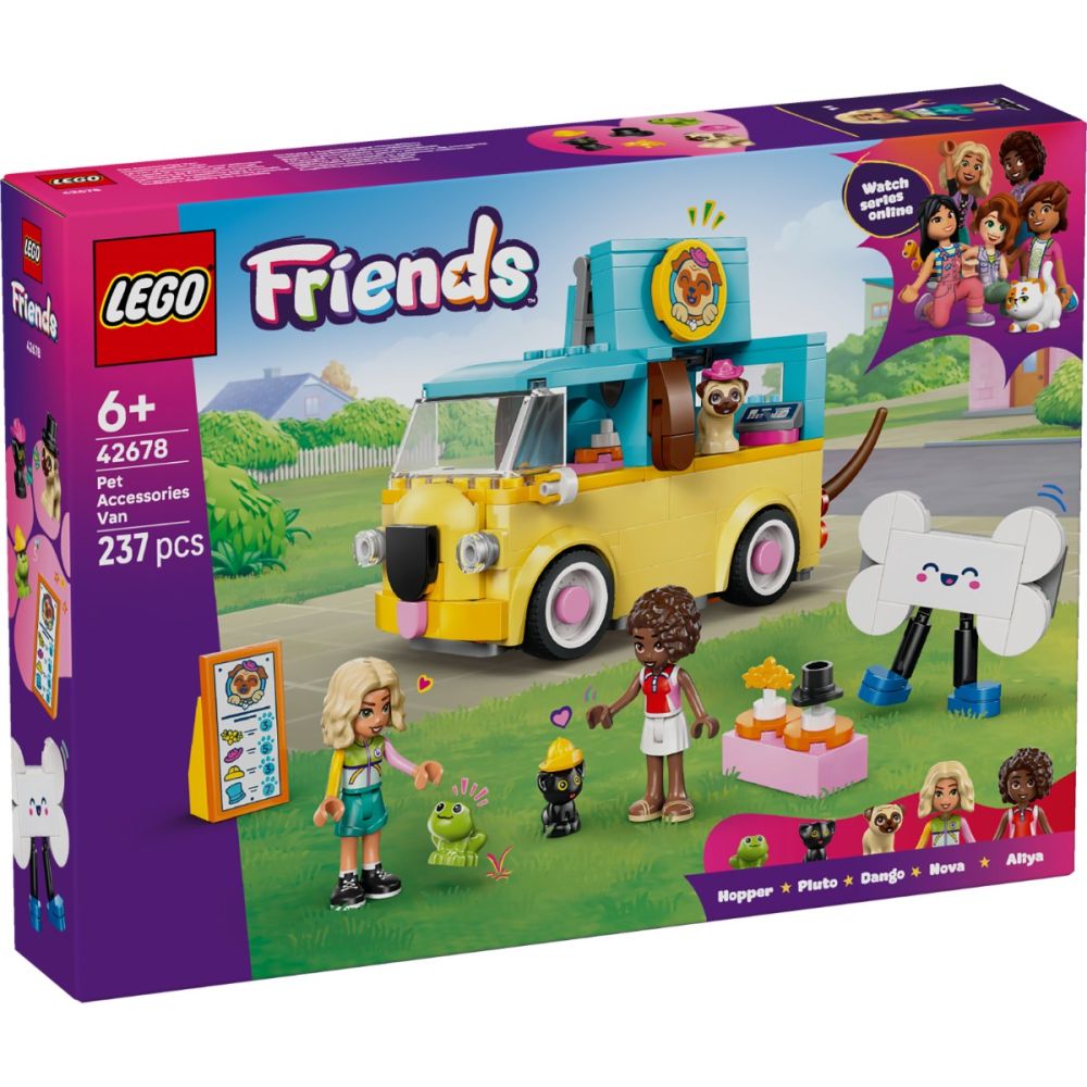 LEGO® Friends - Микробус за аксесоари за домашни любимци (42678)
