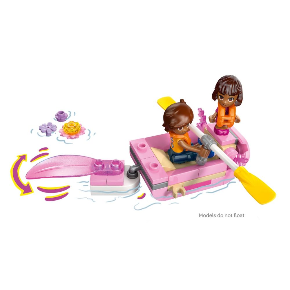 LEGO® Friends - Приключенска лодка-аксолотъл (42681)