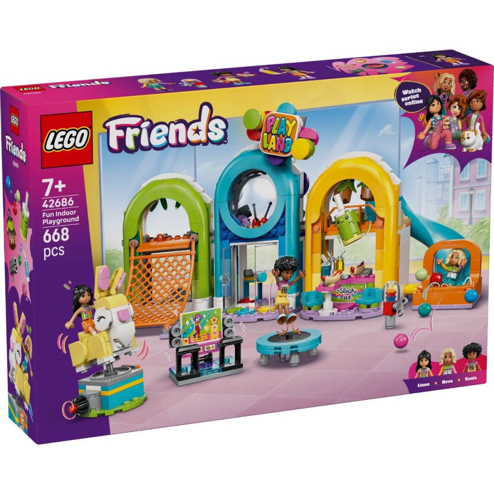 LEGO® Friends - Забавна площадка за игри на закрито (42686)