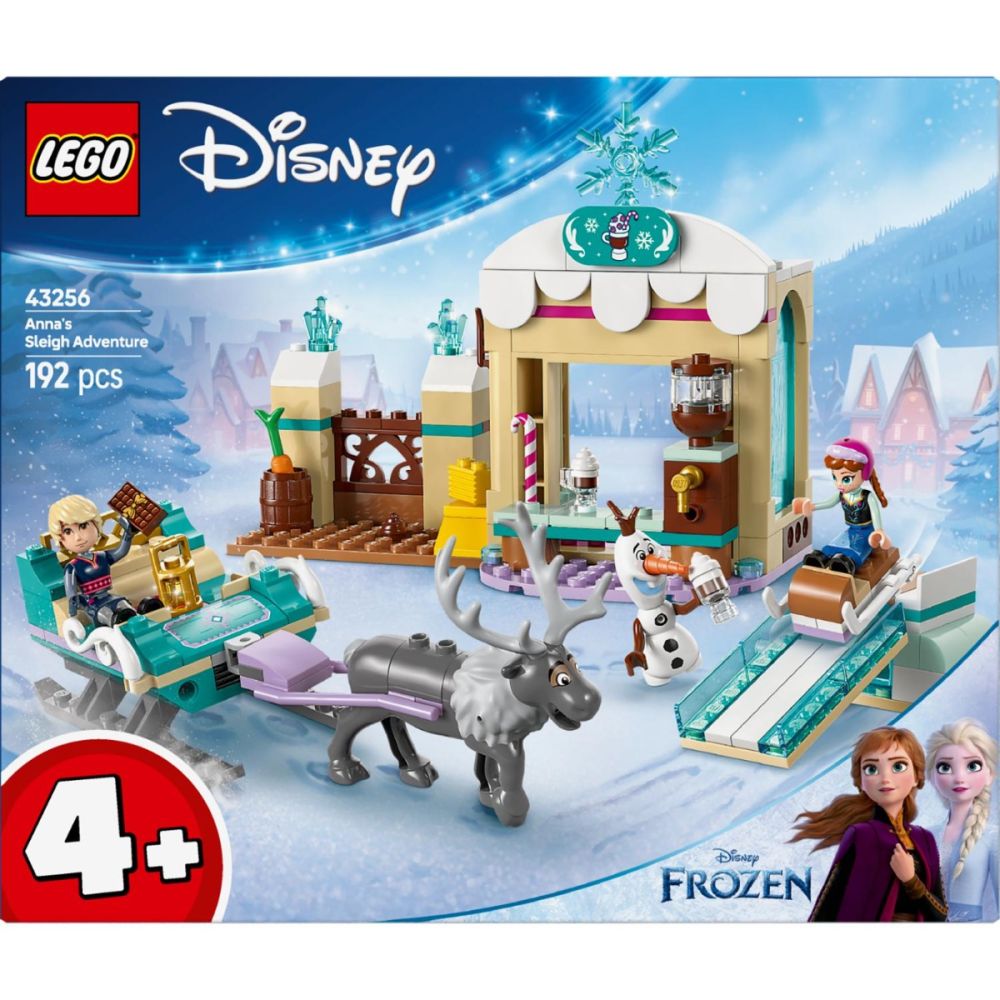LEGO® Disney Princess - Приключението с шейна на Анна (43256)