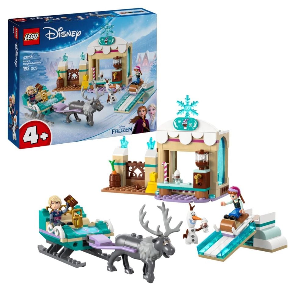 LEGO® Disney Princess - Приключението с шейна на Анна (43256)
