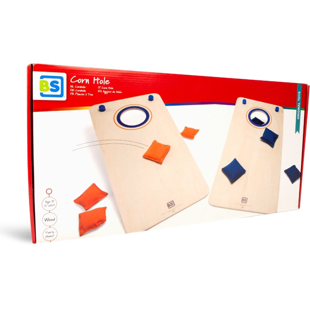 Игра за хвърляне в цел с торбички с царевица, BS Toys