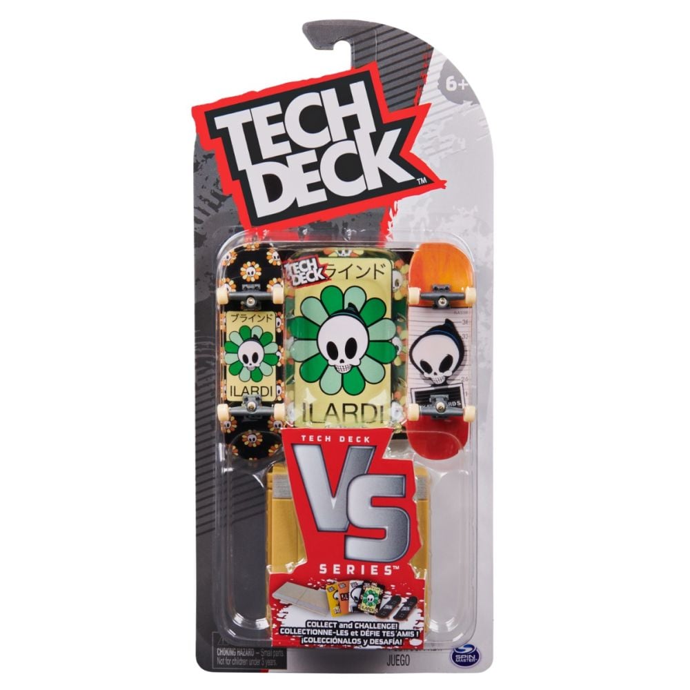 Комплект от 2 мини скейтборда с препятствие, Tech Deck, Blind, 20141293